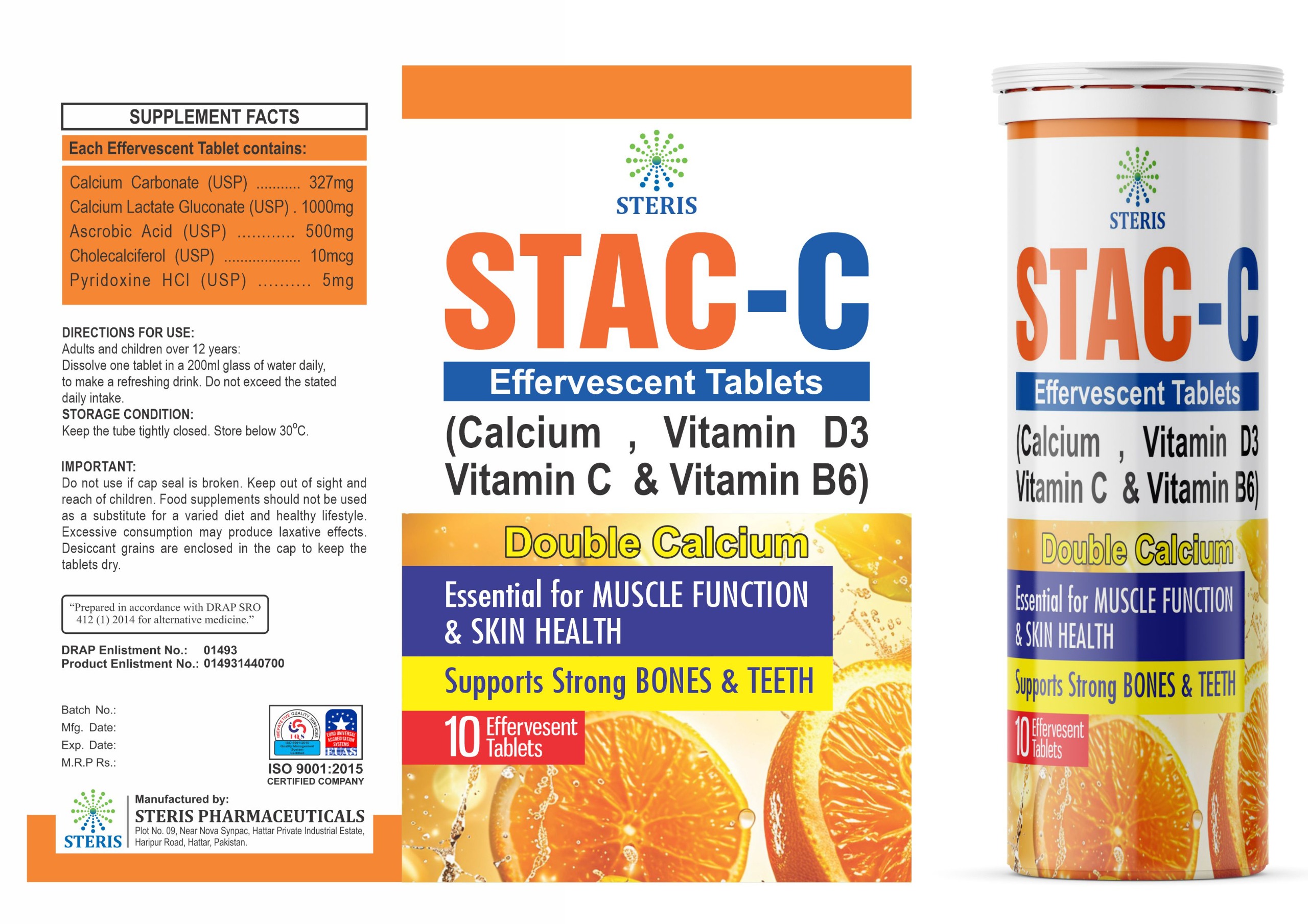 Stac-C Effervescent Tablets